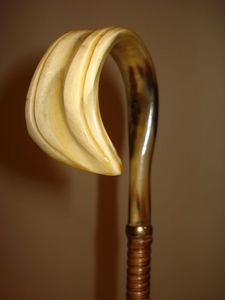 Accessoire pour instrument de musique de haute qualité Manche en corne de buffle naturelle Meilleur bâton de vache Original - Product Image 4