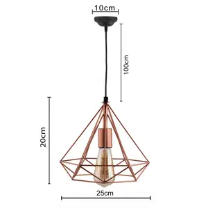 Wholesale hanging ceiling light for led filament bulb decorative for living room home hotel bathroom