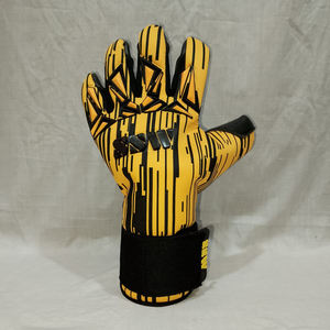 Nouveaux gants de gardien de but professionnels avec bout des doigts gants de gardien de but pour enfants adultes gants d'entraînement de Football lisses en Latex épais - Product Image 6