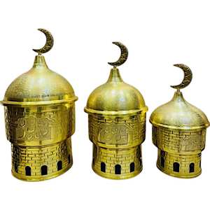 Réchaud en acier inoxydable fait à la main avec couvercle et photophore, idéal pour servir des plats au buffet et conserver la chaleur de manière élégante - Product Image 2