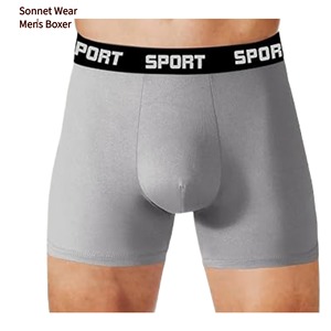 Calzoncillos Deportivos de Algodón de Alta Calidad con Logotipo Personalizado para Hombre - Product Image 4