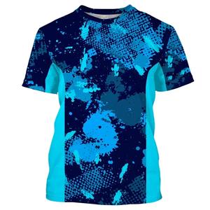 เสื้อผ้าตกปลาเสื้อแจ็กเก็ตผ้าไอซ์ซิลค์แห้งเร็วเสื้อผ้ากีฬากันแดดกันยูวีระบายอากาศได้ดีเสื้อตกปลาแบบซับลิเมชัน OEM - Product Image 6