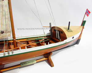 Nordland Wooden Model Boat Handcrafted <b>Novelty</b> <b>Gift</b> - Product Image 5