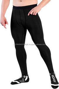 Pantalones de Compresión Unisex para MMA, Leggings No-Gi, Spats para Grappling, Pantalones BJJ, Spats Ligeros y Transpirables de Spandex/Poliéster - Product Image 2