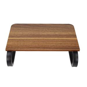 Soporte de pastel de madera rústica Presentación de aniversario Riser Pastelería Portador de madera hecho a mano para una exhibición perfecta - Product Image 5