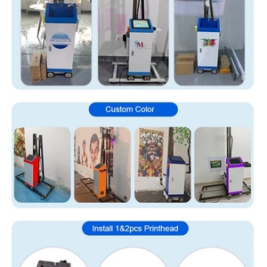 เครื่องพิมพ์ผนัง 3 มิติ Xbh พร้อมหมึกยูวี Cmykw อัตโนมัติ สำหรับพิมพ์บนกระจก ไม้ เซรามิก กระเบื้อง โลหะ และแผ่นวัสดุต่างๆ - Product Image 5