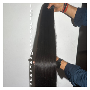 ผมต่อแบบมนุษย์ดึงมากที่สุดในอินเดียเนื้อ100% เรียบเนียนไม่พันกันและน้ำหนักเบา - Product Image 1