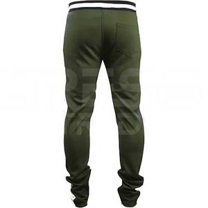 Pantalones Deportivos de Lona de Algodón para Hombre, de Alta Calidad, Estilo Casual, para Fitness, Correr, Ajustados, Rectos, Transpirables, con Cordón - Product Image 4