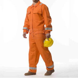 Wholesale <b>Top</b> Selling Latest Design Safety Suit Long Sleeves Cheap Price Safety Suit Made In Pakistan - Product Image 1