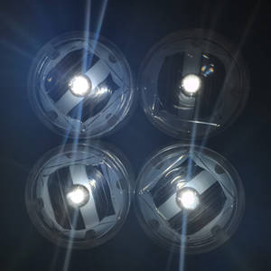 Ojo de Gato subterráneo de plástico Solar Multicolor, marcador de tuerca, impermeable, para jardín al aire libre - Product Image 2