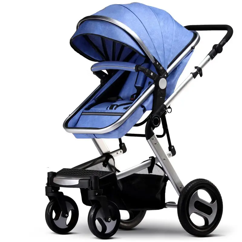 Goedkope Folding Kinderwagen, Kopen Klassieke Luxe Draagbare Wandelaars & Carriers Baby Winkelwagen, pasgeboren 3 In 1 Kinderwagens En Kinderwagen/