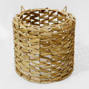 Artex Dong Thap Pots de jardinière en jacinthe d'eau faits à la main grands artisanat décoratif extérieur naturel - Product Image 5