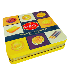 Boîte de conserve en métal personnalisable OEM Boîte cadeau vide de qualité alimentaire pour bonbons, chewing-gum, sucre, chocolat, stockage-Caractéristique recyclable - Product Image 2