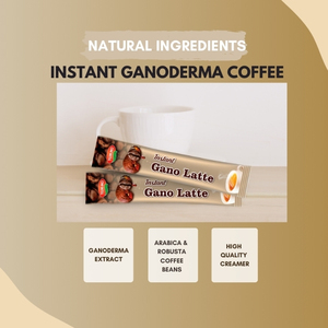 ครีมกาแฟสำเร็จรูปเห็ดหลินจือเนียนนุ่มรสชาติกลมกล่อมในบรรจุภัณฑ์กล่อง - Product Image 4