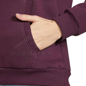 Servicio OEM, Impresión de Logotipo Personalizado, Sudaderas Casuales para Mujer, Transpirables, Antiarrugas, 100% Algodón, con Capucha y Logotipo Frontal para Invierno - Product Image 6