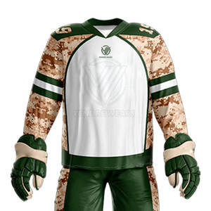 ชุดยูนิฟอร์มฮอกกี้น้ำแข็งสำหรับทีม คุณภาพสูง สีสั่งทำได้ 100% โพลีเอสเตอร์ สำหรับผู้ชาย ผู้ใหญ่ แห้งเร็ว ระบายอากาศดี บริการ OEM - Product Image 5