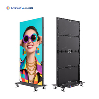 Écran LED pliable COB Canbest CJ MAX pour affichage d'affiches, mur vidéo de location intérieur P1.2 P1.5 P1.9 pour événements, scènes et expositions