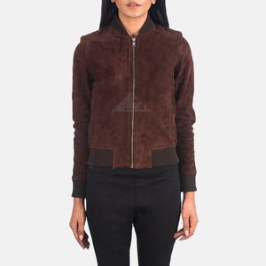 Vestes de motard en cuir pour femmes avec logo personnalisé Vêtements d'extérieur élégants de qualité supérieure pour l'hiver et l'automne Manteaux pour femmes à la mode - Product Image 4