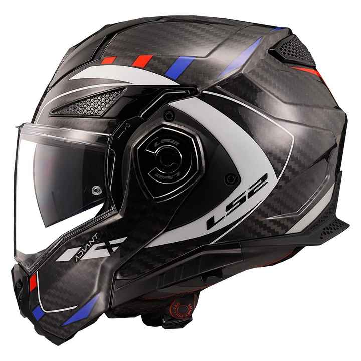 LS2 ADVANT X KARBON FUTURE KIRMIZI KASK