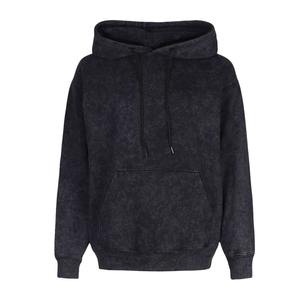 Nouveauté Mode d'hiver Sweats à capuche délavés à l'acide pour femmes Respirant Logo personnalisé sur le devant Sweat à capuche délavé à l'acide avec col à capuche - Product Image 6