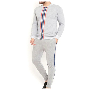 ชุดวอร์มลำลองสีพื้นสำหรับผู้ชายและผู้หญิงชุดวอร์มผ้า100% ใส่สบายมีสไตล์ออกแบบได้ตามต้องการสำหรับฤดูหนาว - Product Image 3