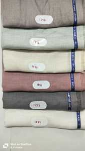 Tissu 100% Lin 70 Lea 120 g/m² Teint Uni Textile de Maison Respirant Tissé 58/60 Pouces Poids Moyen Couleurs Unies - Product Image 4