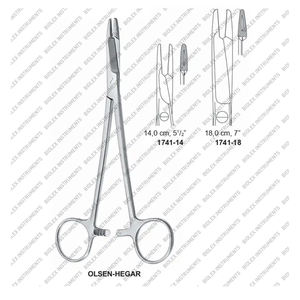 Porte-aiguille OLSEN HEGER en acier inoxydable de haute qualité approuvé CE ISO | Instrument chirurgical | Précis et durable - Product Image 1