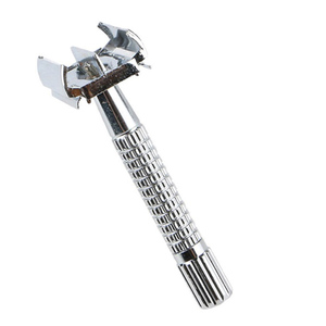 Nouveau rasoir de sécurité à bas prix Poignée de rasoir de sécurité à double tranchant Meilleure qualité supérieure sans tache d'acier - Product Image 3