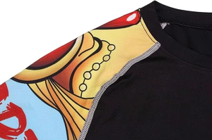 Custom Logo Long Sleeve Quick Dry Rash Guard for Men UV Protection <b>Surf</b> Swim Top Shirt Compression Protective long Sleeve Work - Product Image 4