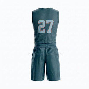 Conjunto de Uniforme de Baloncesto Personalizado de Poliéster, Jersey y Pantalones Cortos Transpirables con Transferencia Térmica, Ropa Deportiva para Equipos Atléticos, para Entrenamiento y Juegos - Product Image 3