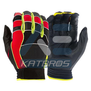 Gants de frappe de baseball en cuir de qualité, motif OEM personnalisé avec une prise en main sécurisée et des performances confortables - Product Image 6