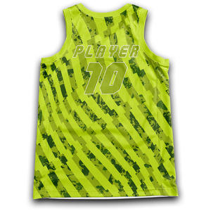 Meilleure vente de shorts réversibles en jersey pour hommes à séchage rapide en maille polyester respirant personnalisable ensemble d'uniformes de basket-ball OEM - Product Image 3