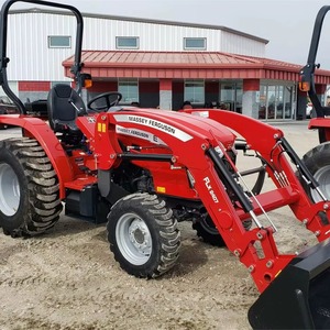 Tractor de Jardín Massey Ferguson FLX 2407 Diésel, 4x4, 35HP, Transmisión por Engranajes, Utilitario Agrícola con Cargador Frontal - Product Image 1