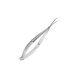 Ciseaux Castroviejo, Instruments chirurgicaux réutilisables en acier inoxydable, pointe droite émoussée - Product Image 2