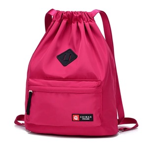 Nylon été étanche Gym & Sports sac à dos cordon sac d'entraînement pour l'extérieur et les voyages doux Fitness sacs de natation - Product Image 4