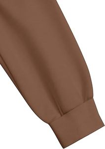 Sweats à capuche courts personnalisés ourlet brut femme coton vierge pull éponge français surdimensionné lavage à l'acide femmes bouffée impression haut court sweats à capuche - Product Image 3