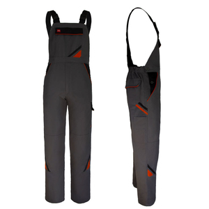 Alta visibilidad 100% algodón transpirable ligero trabajo overol Baberos hechos a medida para hombres buena calidad Hi Vis Baberos para adultos - Product Image 1