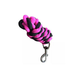 เชือกจูงม้าปรับได้แข็งแรงทนทานต่อการสึกหรอมีตะขอทองเหลืองทนทานอุปกรณ์สำหรับขี่ม้าขี่ม้าสวมใส่สบาย - Product Image 3