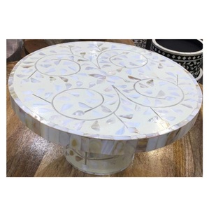 Meilleur support à gâteau en nacre avec finition brillante pour la maison élégante et l'affichage de desserts d'événement disponible au meilleur prix d'Inde - Product Image 1