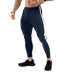 Pantalon en coton décontracté pour hommes de la meilleure qualité, fabriqué sur mesure, pantalon léger en molleton plat à l'avant, conception OEM, broderie pour l'extérieur - Product Image 5