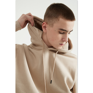 Heavyweight Cotton Blend Winter Digital Bulk Wholesale Fashion Oversized Hooded Tops <b>Long</b> Sleeve Drawstring <b>Jumper</b> Soft - Product Image 6
