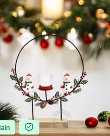 เชิงเทียนสีเงินหรูหราพร้อมแขน5ข้างตกแต่งสไตล์วินเทจสำหรับโต๊ะอาหารและของวางกลางโต๊ะในบ้าน - Product Image 5