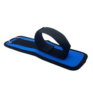 Correas de tobillo acolchadas de neopreno de alta calidad, la mejor protección para entrenamiento físico, venta al por mayor, nailon negro Unisex - Product Image 4