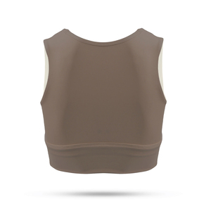 Sujetador deportivo sin costuras de alto soporte para mujer con logotipo personalizado Sujetador de compresión push-up transpirable con personalización - Product Image 2