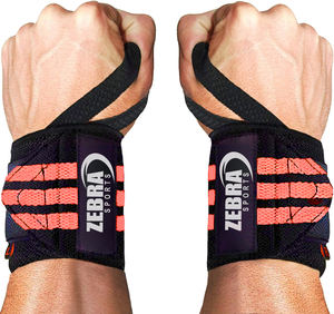 สายรัดข้อมือสำหรับ2025ชายและหญิงสายรัดป้องกันแบบปรับได้สำหรับยกน้ำหนักปรับโลโก้ได้ตามต้องการ - Product Image 4