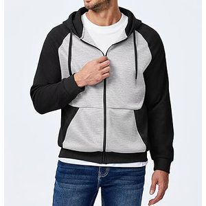 Sudadera con capucha y cremallera de lana suave Chaqueta con capucha con cremallera unisex cómoda para ropa de calle al por mayor - Product Image 3