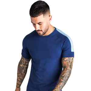 T-shirt pour homme de haute qualité 100% polyester Impression par sublimation Blanc Coupe ajustée Respirant Séchage rapide Léger Doux Course à pied - Product Image 5