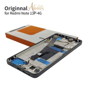 Paquete de servicio de montaje de LCD de teléfono móvil original Note13pro para Xiaomi Redmi Note 13Pro pieza reparada de teléfono móvil LCD con marco - Product Image 3
