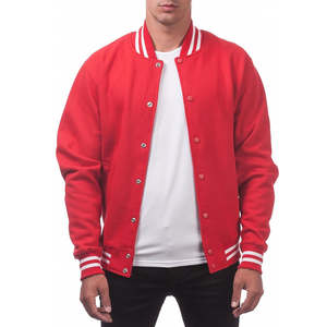 Venta al por mayor Varsity Jacket Pain Blank logotipo personalizado invierno chaqueta universitaria de lana de buena calidad de los hombres de béisbol chaqueta universitaria OEM - Product Image 1