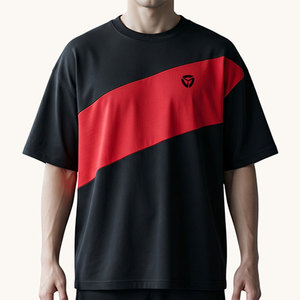 T-shirt pour homme, coupe confortable, tissu respirant, conçu pour les tenues décontractées d'été et les activités quotidiennes. - Product Image 1